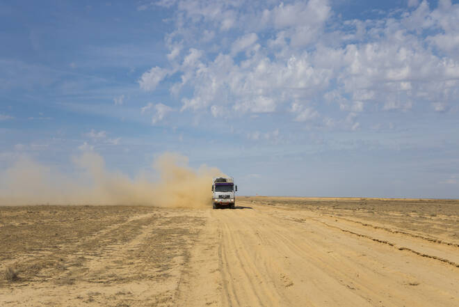 Eingestaubt und durchgeschüttelt zum Aralsee