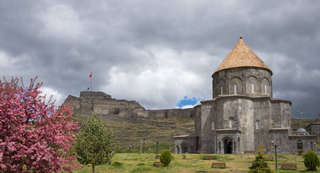 Burg und Kathedrale in Kars